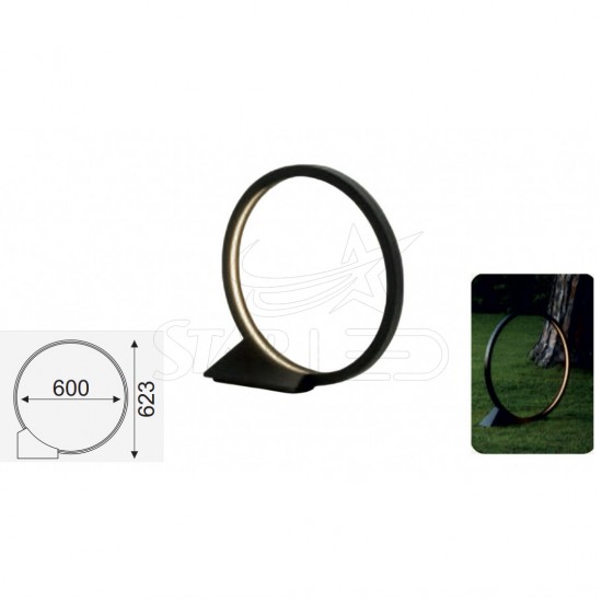 Bollard Bahçe Aydınlatma Ø60 Cm STR1365