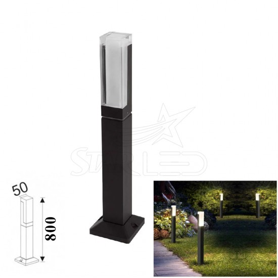 Bollard Bahçe Aydınlatma 80 Cm Str1352