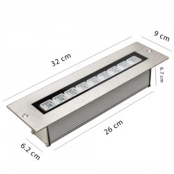 9 Watt Sıva Altı Wallwasher Duvar Boyama 9 Watt Sıva Altı Wallwasher Duvar Boyama