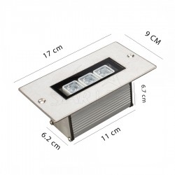 3 Watt Sıva Altı Wallwasher Duvar Boyama 3 Watt Sıva Altı Wallwasher Duvar Boyama