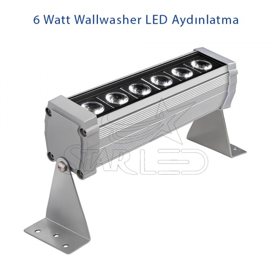 6 Watt 20 Cm Wallwasher LED Aydınlatma 6 Watt 20 Cm Wallwasher LED Aydınlatma