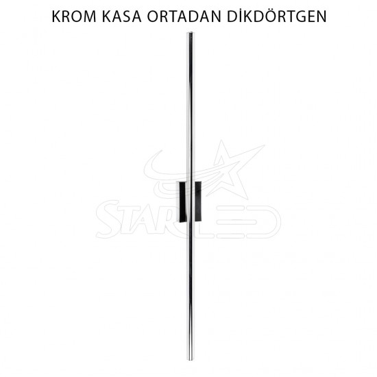 Krom Kasa Çubuk LED Aplik Modelleri Krom Kasa Çubuk LED Aplik Modelleri