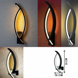 Craft Line Yaprak Desenli Duvar LED Aplik Craft Line Yaprak Desenli Duvar LED Aplik