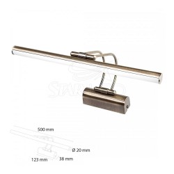 Eskitme Kasa Ayna Üstü Kuğu LED Aplik 50 Cm Eskitme Kasa Ayna Üstü Kuğu LED Aplik 50 Cm