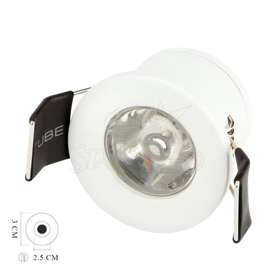 1.5 Watt Yıldız Spot Beyaz Kasa
