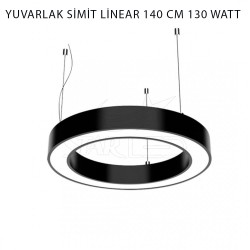 Yuvarlak Simit Linear 140 Cm 130 Watt