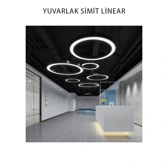Yuvarlak Simit Linear 100 Cm 90 Watt Yuvarlak Simit Linear 100 Cm 90 Watt