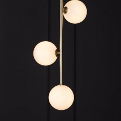 3'lü Dikey Glop Avize Aydınlatma