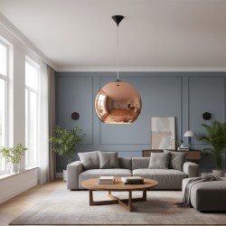 Sarkıt Küre Top Sarkıtlar Bakır-Gold Avizeler