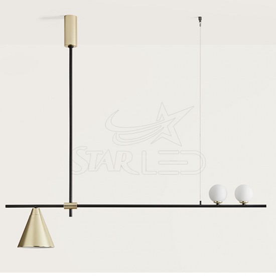 Crane Sarkıt 2'li veya 3'lü Glop Sıralı Huni Avize