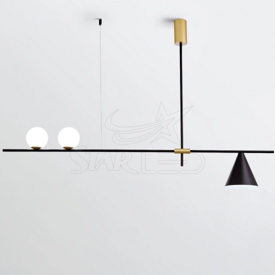 Crane Sarkıt 2'li veya 3'lü Glop Sıralı Huni Avize