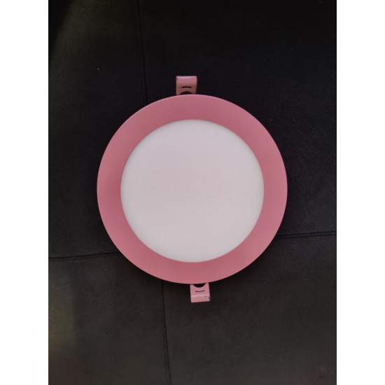 9 Watt Pembe Kasa Sıva Altı Yuvarlak Panel LED 9 Watt Pembe Kasa Sıva Altı Yuvarlak Panel LED