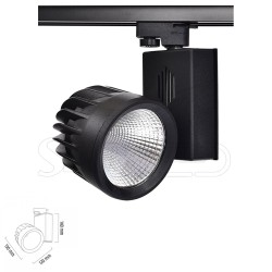 Siyah Kasa 40 Watt Philips - Samsung - Osram LED Ray Spot