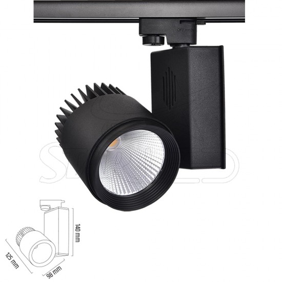 Samsung LED - Osram LED 30 Watt Ray Spot Siyah Kasa Samsung LED - Osram LED 30 Watt Ray Spot Siyah Kasa